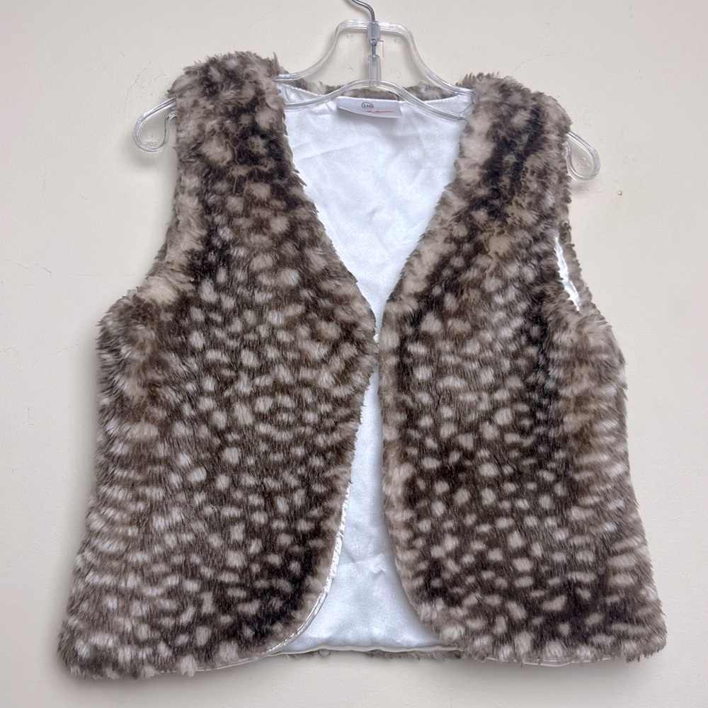 Hanna Andersson faux fur vest